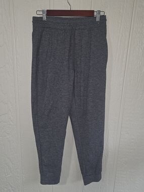 Men's Uniqlo Dark Gray Heather Sweatpants Joggers, Size Medium